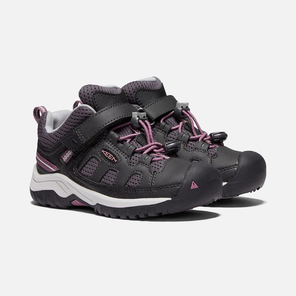 Chaussure de Randonnée Keen Enfant Noir/Rose | Targhee | MYBZF-5937